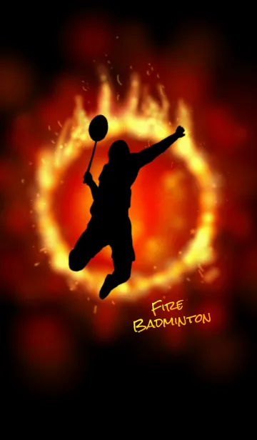 [LINE着せ替え] Fire Badmintonの画像1