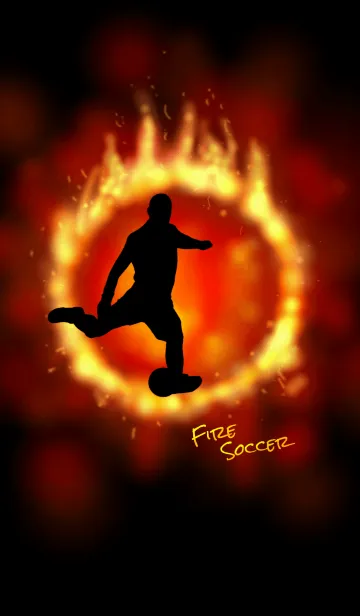 [LINE着せ替え] Fire Soccerの画像1