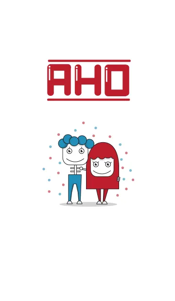 [LINE着せ替え] AHOの画像1