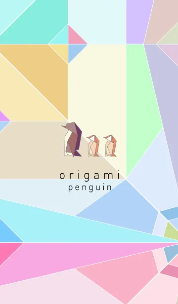 [LINE着せ替え] origami-penguinの画像1