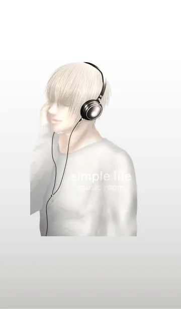 [LINE着せ替え] Simple Life / Music Roomの画像1