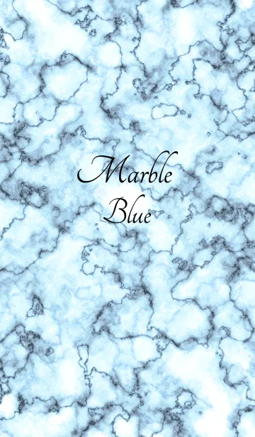 [LINE着せ替え] Marble Blueの画像1