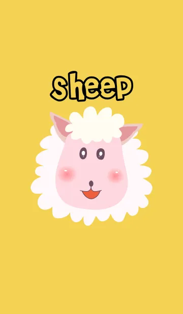[LINE着せ替え] 羊は羊ですの画像1