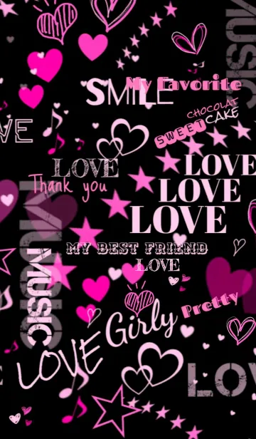 [LINE着せ替え] Girly × Girlyの画像1