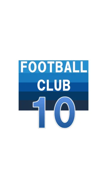 [LINE着せ替え] サッカークラブ～Nタイプ～(NFC)の画像1