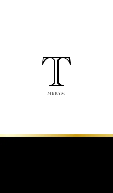 [LINE着せ替え] Initial T...の画像1