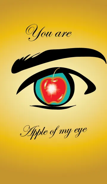 [LINE着せ替え] You are the apple of my eyeの画像1