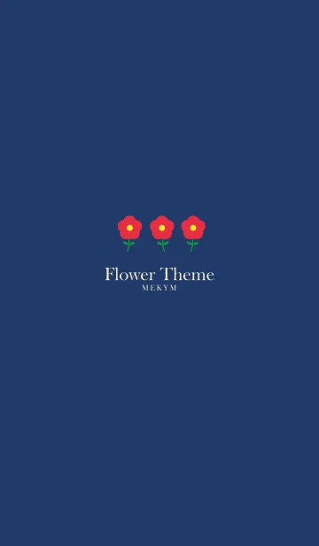 [LINE着せ替え] Flower Theme.の画像1
