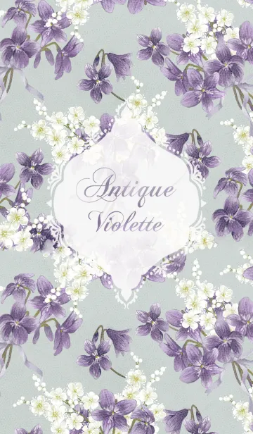 Antique Violette viousのLINE着せ替え