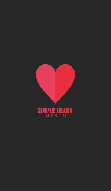 [LINE着せ替え] SIMPLE HEART...の画像1