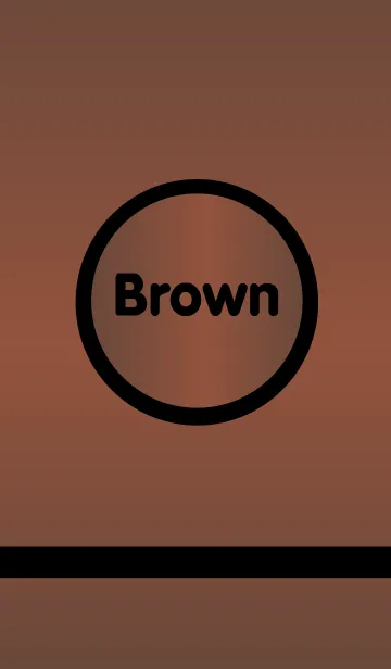 [LINE着せ替え] Brown (Black) themeの画像1