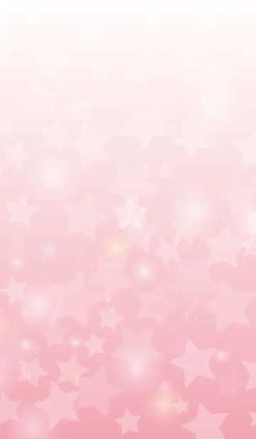 [LINE着せ替え] ピンクの小さな星の画像1