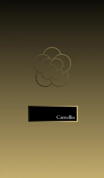 [LINE着せ替え] Camellia GOLDの画像1