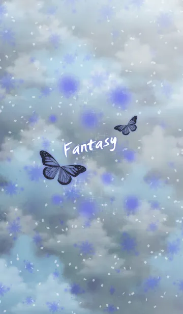[LINE着せ替え] Fantasy -Cloudy sky-の画像1