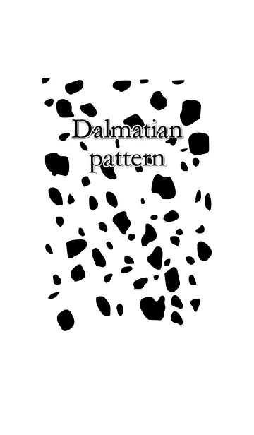 [LINE着せ替え] Dalmatian pattern.の画像1
