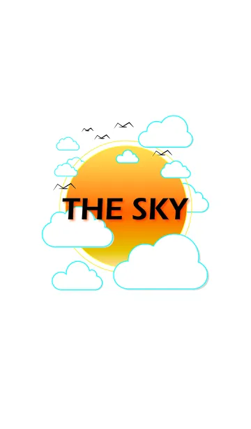 [LINE着せ替え] THE SKY.の画像1