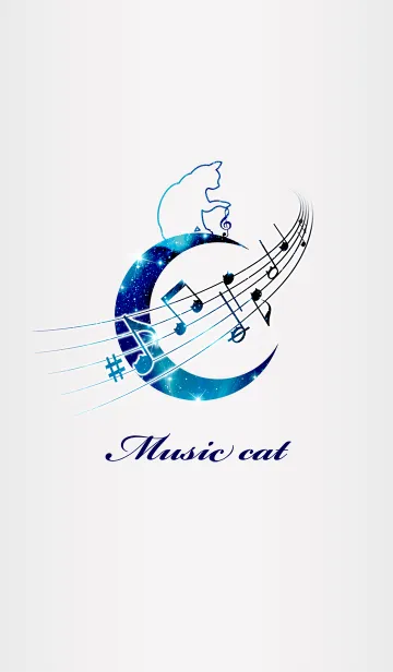 [LINE着せ替え] Music Catの画像1