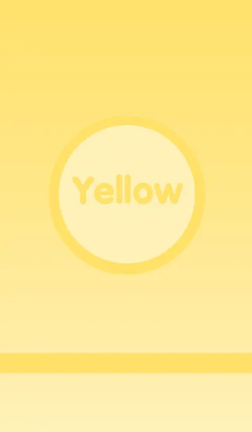 [LINE着せ替え] Yellow themeの画像1