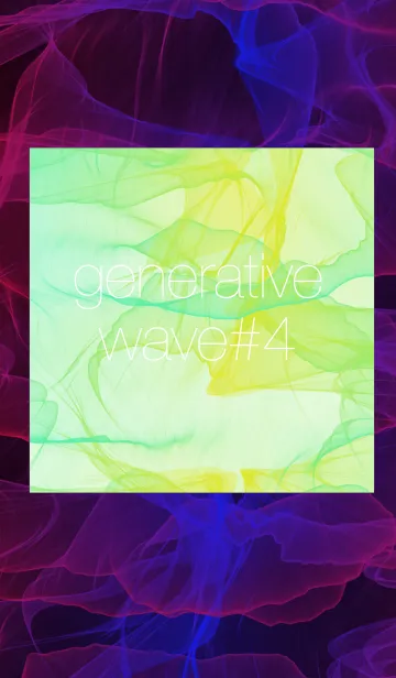 [LINE着せ替え] generative wave#4の画像1