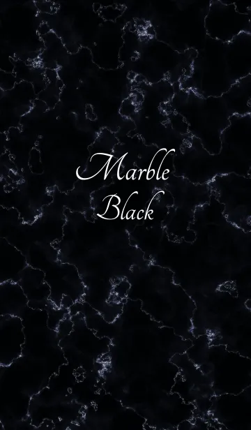Simple Marble Blackの着せ替えメイン画像