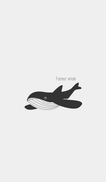 [LINE着せ替え] Fastest whaleの画像1
