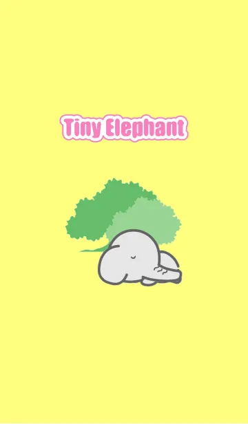 [LINE着せ替え] タイニーエレファントの画像1