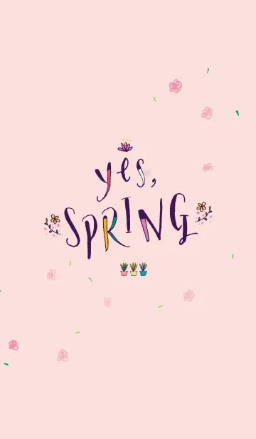 [LINE着せ替え] It's springの画像1