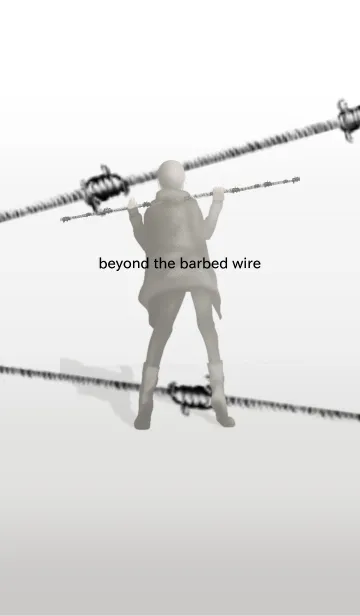 [LINE着せ替え] Beyond the barbed wireの画像1