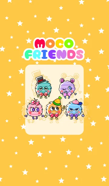 [LINE着せ替え] MOCO FRIENDSの画像1