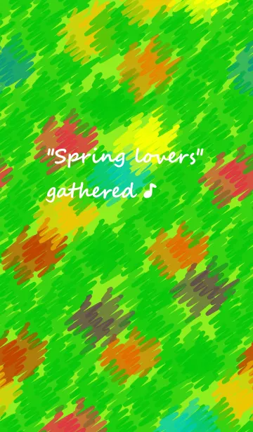 [LINE着せ替え] "Spring lovers" gatheredの画像1