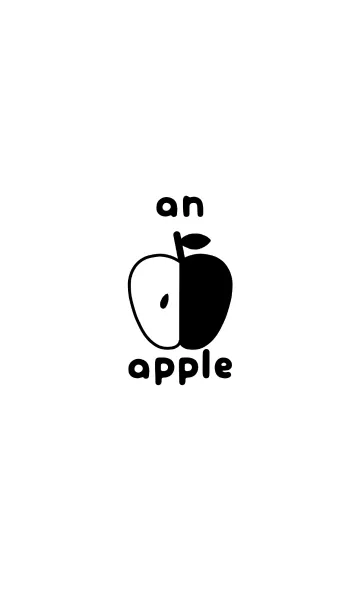 [LINE着せ替え] an appleの画像1