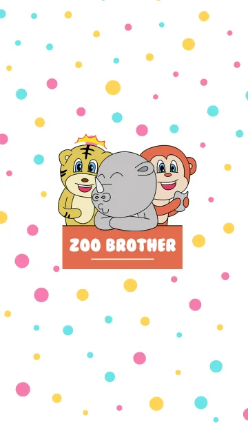 [LINE着せ替え] Zoo Brotherの画像1