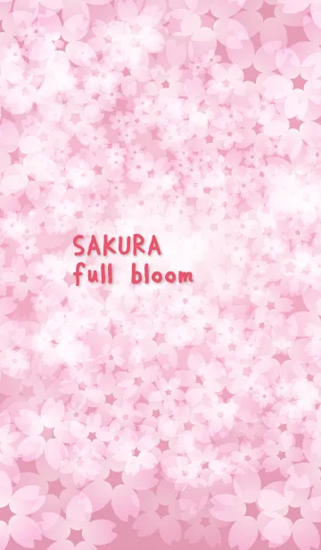 [LINE着せ替え] SAKURA full bloomの画像1