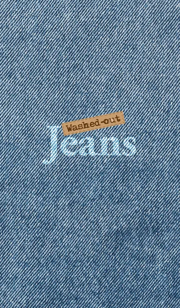 洗いざらしのジーンズの着せ替えメイン画像