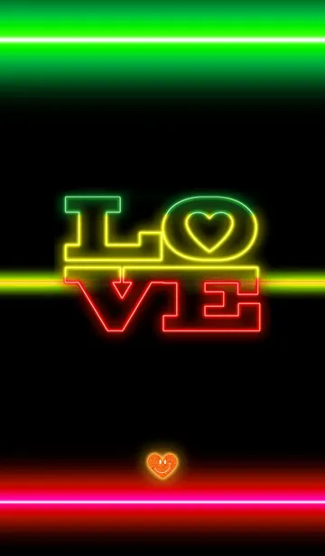 [LINE着せ替え] LOVE NEON1の画像1