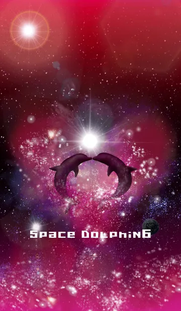 [LINE着せ替え] Space Dolphin 7の画像1