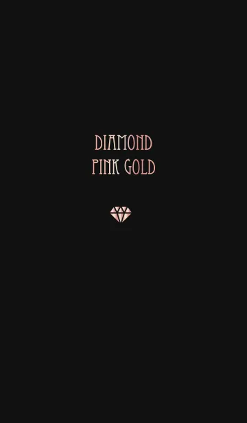[LINE着せ替え] DIAMOND～Pink Goldの画像1