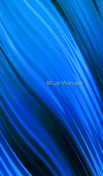 [LINE着せ替え] Blue Wavesの画像1