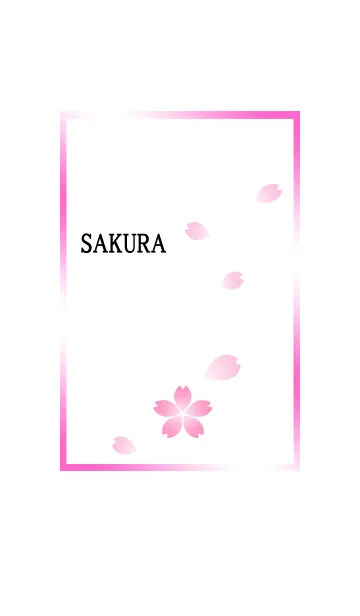 [LINE着せ替え] SAKURA（さくら）の画像1