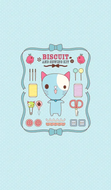 [LINE着せ替え] BISCUIT THE SEWING KITの画像1