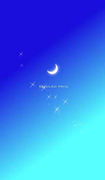 [LINE着せ替え] 月夜―Beautiful World―の画像1