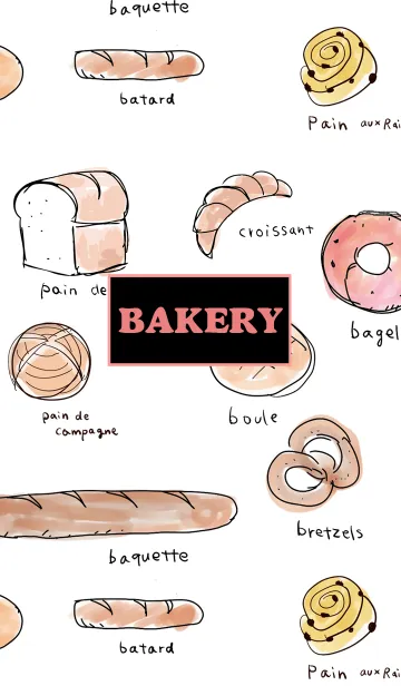 [LINE着せ替え] パン屋さんの画像1