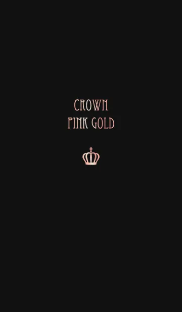 [LINE着せ替え] CROWN～Pink Goldの画像1