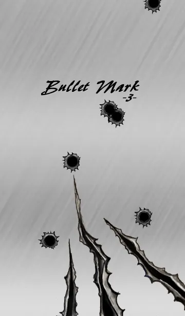 [LINE着せ替え] Bullet mark-弾痕3-の画像1