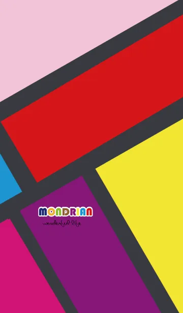 [LINE着せ替え] MONDRIAN Pattern.の画像1