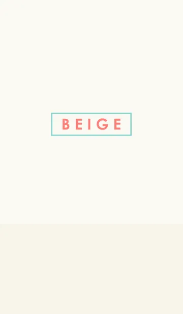 Simple on Beigeの着せ替えメイン画像