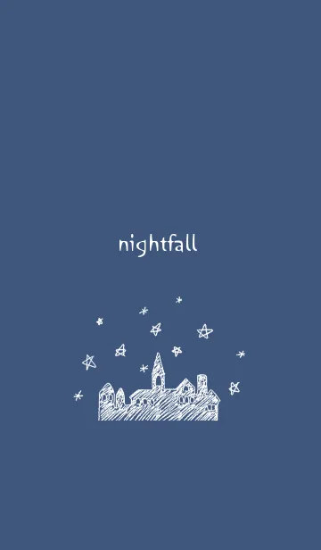 [LINE着せ替え] nightfallの画像1