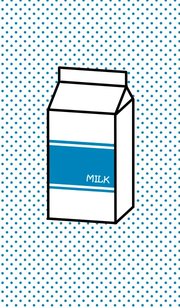 [LINE着せ替え] MILK***牛乳の画像1