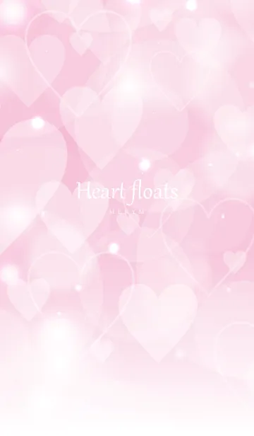 [LINE着せ替え] Heart floatsの画像1