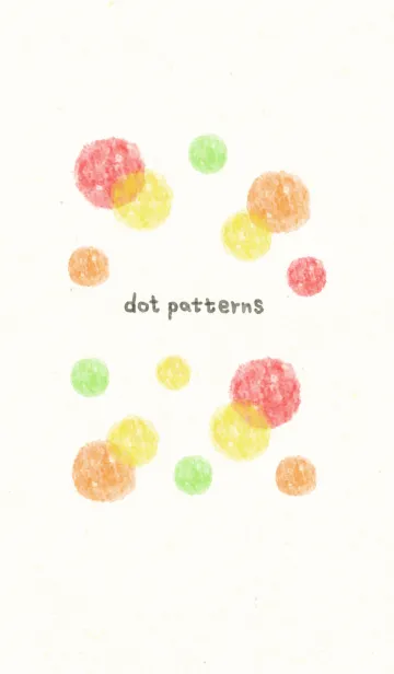 [LINE着せ替え] ドット-水彩画9-の画像1